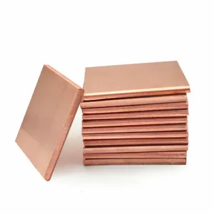 99.99% Manufacturer Good Quality Pure Copper Plate Copper Sheet