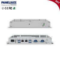 Contrôleur d'automatisation de mini PC industriel Intel J6412 8G RAM 128G Codesys Ethercat PC industriel sans ventilateur avec état de stock