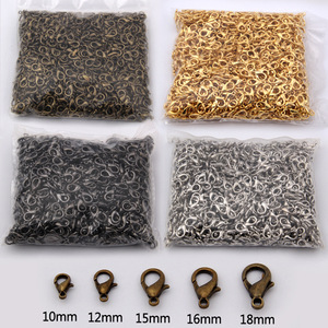 Factory Wholesale <strong>Jewelry</strong> Zinc <strong>Alloy</strong> Gold Necklace Bracelet <strong>Lobster</strong> Clasp for <strong>Jewelry</strong> Making - Product Image 4