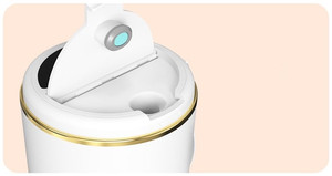 Nuovo articolo OEM 7.4V 80W 340ML Usb ricaricabile Mini portatile succo di frutta frullatore con Display LCD per interni, esterni - Product Image 3