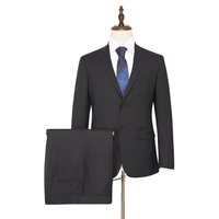 Costume de mariage de qualité luxe Costume d'affaires bureau hommes Ensemble 2 pièces Blazer + pantalon