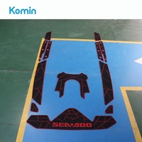 Accessoires pour jet ski Komin Seadoo RXP Tapis de pont en mousse EVA antidérapante