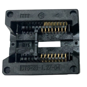 แท่นทดสอบการเสื่อมสภาพของ Backshell รุ่น Enplas OTS-8SX2-1.27-001 สำหรับสถานีเชื่อมต่อซ็อกเก็ต IC - Product Image 1
