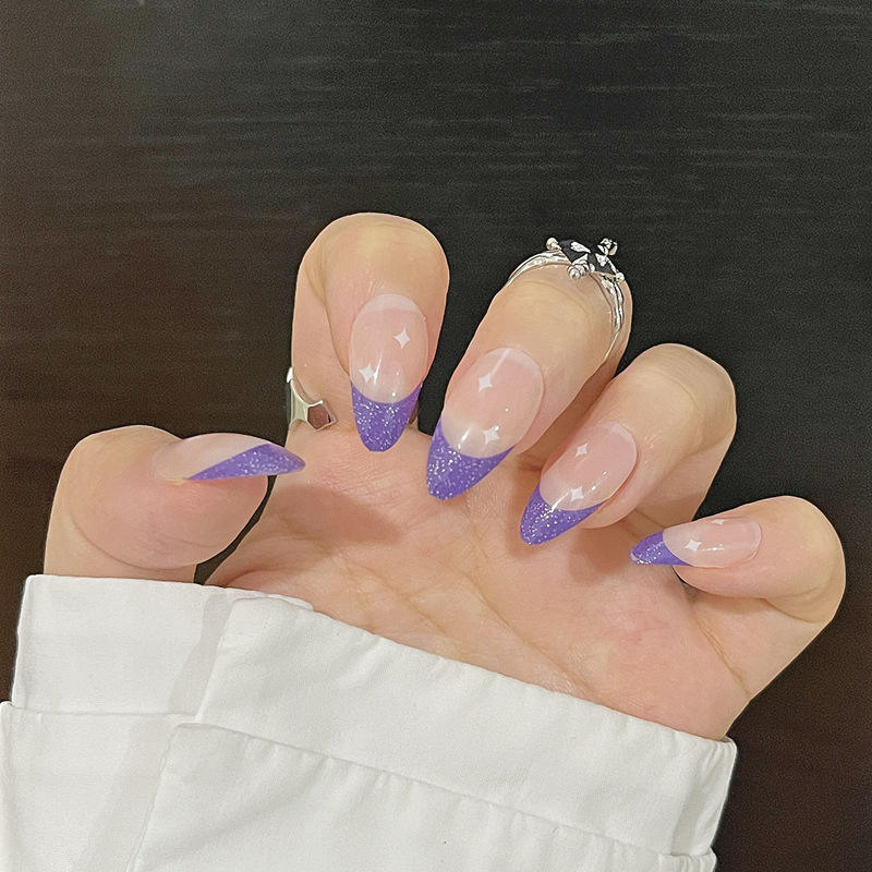 BZ1041 Purple Top Gold Flash