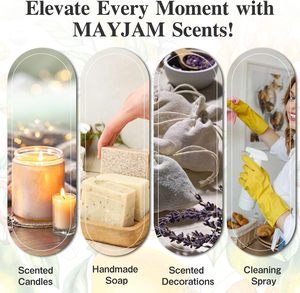 Nhà Máy Giá 100ml đậu nành sáp nến tự nhiên hương thơm tinh khiết tinh dầu truyền hương thảo hoa nhài tinh dầu nhẹ nhàng - Product Image 5