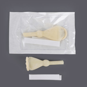 Dispositif de collecte d'urine pour homme, forme ovale, portable, pour personnes âgées alitées, soins d'incontinence, urinoir jetable en latex - Product Image 1
