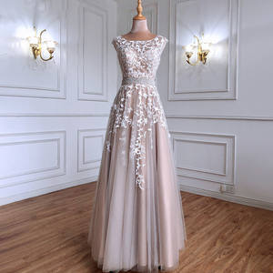 女性のためのディナードレスロングボールガウンガールズ卒業ドレス祝福されたドレス - Product Image 2