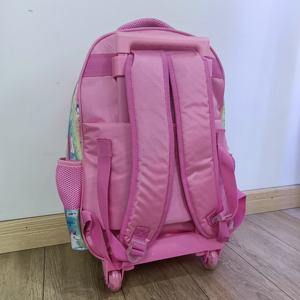 Mochila con ruedas para equipaje de <span class=keywords><strong>viaje</strong></span> para niñas de PVC de sirena fabricada, conjunto de mochila escolar, mochila de dí<span class=keywords><strong>a</strong></span>, mochila de 2 uds - Product Image 6