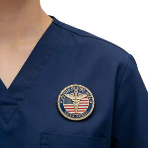 סיכות אמייל בהתאמה אישית לסטטוסקופ לאחיות - תגים רפואיים עם הלוגו שלך, משלוח מהיר חינם - Product Image 2