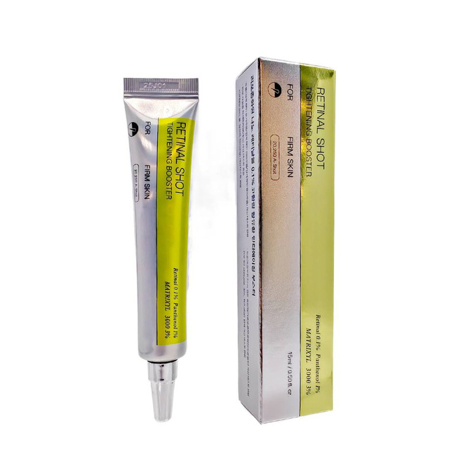OEM Retinol Firming Eye Cream15ml Moisturizing Brightening Pulling and Shrinking Pores Concentrated Essence for Eye Skin