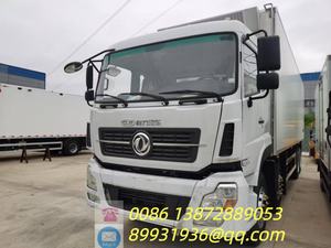 Nouveau <span class=keywords><strong>camion</strong></span> <span class=keywords><strong>frigorifique</strong></span> diesel DongFeng 8x4 avec <span class=keywords><strong>hayon</strong></span> hydraulique Bon prix à vendre - Product Image 4