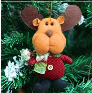 Gelukkig Nieuwjaar Kerstversieringen Kerstcadeau Santa Claus Sneeuwpop Boom Hanger Pop Hangen Voor Thuis Noel Natal Decoraties - Product Image 2