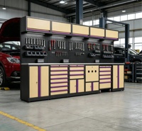 Gabinete de Herramientas Modular de Acero de Alta Calidad, Muebles para Taller y Garaje, Solución de Reparación para Garaje, Muebles Modulares para Reparación de Automóviles
