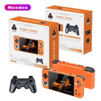 Console de jeu portable Mooden M41P avec manette, écran 4,2 pouces, plus de 20000 jeux, prise en charge Linux, plus de 30 simulateurs, sortie TV