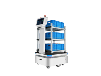 2026 Changjingxin F80 AGV industriel à levage, capacité 300 kg, véhicule guidé par laser, AMR sans rail, processeur Intel I5, métal