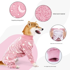 <span class=keywords><strong>Minerva</strong></span>, venta al por mayor, invierno, cálido, elástico, cómodo, Polar, para interiores, cobertura completa, resistente al pelo, Mono para mascotas, pijama, ropa para perros - Product Image 2
