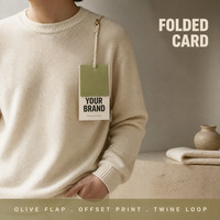 Étiquette de marque de vêtements élégante, étiquette gaufrée, logo mat luxueux, étiquette en carton beige, étiquettes pour chapeaux, étiquettes volantes pour vêtements