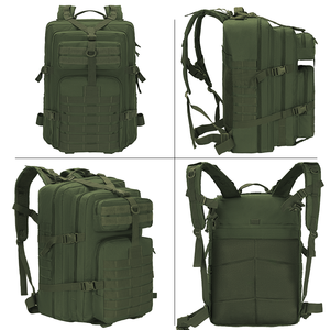 Sac à dos tactique extérieur 720D 3P Attack extensible 45L grand sac à dos à double épaule imperméable Molle pour la chasse - Product Image 4