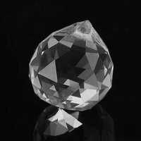 Lustre suspendu Mh-ds0102, boule de cristal de qualité supérieure, prisme de cristal, ornement suspendu