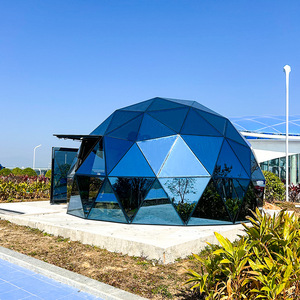 Véranda moderne en aluminium et verre pour l'extérieur, toit polygone en verre trempé, imperméable, pour toutes les saisons, jardin d'hiver, maison à vue sur les étoiles - Product Image 3