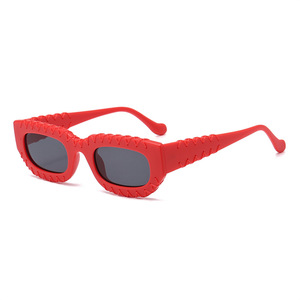 Jamie L2507 Square Frame Sunglasses Black UV400 Protection Unisex Cycling Driving Outdoors - Product Image 3