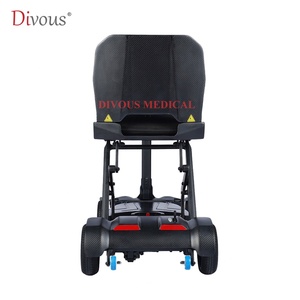 15kg Ultra Lightweight All Carbon Fiber Electric Mobility Scooter Folding Travel Handicapped Scooter for Disabled Scooter - Product Image 4