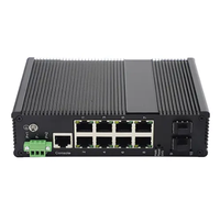 8 ports 10/100/1000TX PoE/PoE+ et 2 ports SFP 1000X |   Switch PoE industriel géré avec RJ45 et fibres optiques JHA-MIGS28HP