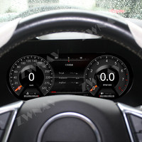 ZWNAV 1920*720 LCD Digital Cluster Virtual kokpit untuk Chevroler Camaro 2015-2023 Panel instrumen Speedometer layar dasbor