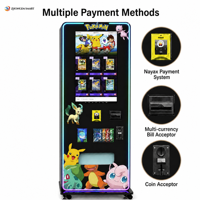 Máquina Expendedora de Tarjetas de Crédito de 32 Pulgadas con Pantalla Táctil, Funcionamiento Continuo, Ranuras Personalizadas, Distribución de Tarjetas, Función API SDK