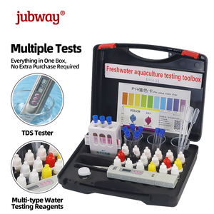 Kit de test de la qualité de l'eau en eau douce, pour l'aquarelle, carpe, pêche à l'aquarelle, <span class=keywords><strong>PH</strong></span> amyène, soluble, oxygène - Product Image 3