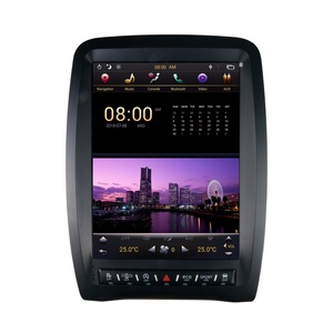 Système multimédia Android NaviHua pour autoradio DVD GPS stéréo de voiture, style Tesla, pour Dodge Durango 2009-2016 - Product Image 1