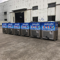 Machine commerciale de Popsicle 2025, Popsicle de congélateur de barre de glace faisant la machine de Popsicle de machine 6 moules
