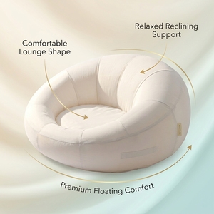 Chaise de <span class=keywords><strong>piscine</strong></span> gonflable de luxe pour adultes avec dossier ergonomique pour la relaxation au bord de la <span class=keywords><strong>piscine</strong></span> dans les complexes hôteliers - Product Image 3
