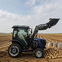 Tracteur agricole DONOL 50HP 4x4 avec prise de force avant |   Certifié EU COC & E-Mark |   Diesel Euro 5 pour l'agriculture européenne