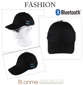 Écouteurs et Casques Stéréo HD <span class=keywords><strong>Sans</strong></span> <span class=keywords><strong>Fil</strong></span> Bluetooth pour le Sport avec Micro Intégré, Casquette de Baseball avec Musique Intégrée - Product Image 6