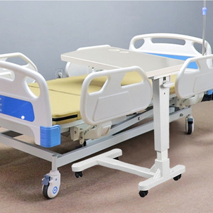 Medical dining <b>table</b>, ABS movable height <b>adjustable</b> dining <b>table</b>, elderly bedside dining <b>table</b>, nursing <b>table</b>, postpartum care - Product Image 1