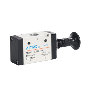 จำหน่ายนิวเมติก Airtac รุ่น 3L ซีรีส์ 3L210-08/3L310-08/3L310-10 แบบ 3/2 ทาง แบบกด-ดึง ของแท้ใหม่ สำหรับอุตสาหกรรมอัตโนมัติ - Product Image 1