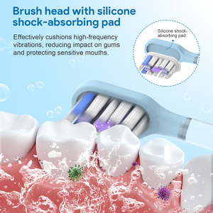 Vibrosonic Toothbrush Wave Custom Cordless Toothbrushes With Logo <strong>Sonic</strong> Electric Toothbrush Rechargeable - Product Image 4