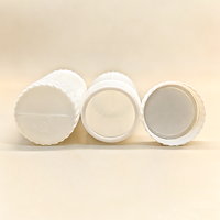 Botella de Plástico HDPE Blanca Esmerilada Ecológica para Cosméticos y Cuidado de la Piel HS16