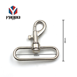 Broche de langosta de metal multiusos Perno Gancho a presión <span class=keywords><strong>Ojo</strong></span> giratorio Colgante Acabado liso para la industria pesada - Product Image 2