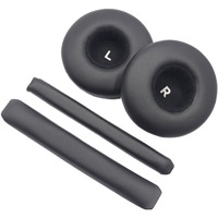 Coussinets d'oreille de remplacement coussinets en cuir protéiné mousse à mémoire de forme antibruit pour casque AKG Y50 Y55 Y50BT