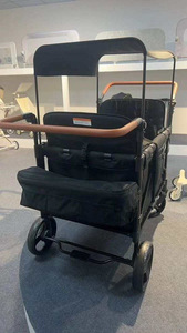 Carrito Plegable de Alta Calidad para Jardín y Playa, Cochecito Plegable para 4 Bebés, Carrito de Camping para Niños - Product Image 2