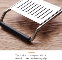Râpe manuelle multifonction 3-en-1 en acier inoxydable pour la maison et la cuisine, coupe-légumes réglable, gadgets de cuisine
