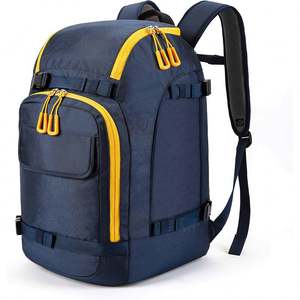 Échantillon gratuit Nouveauté 2024 Sac à dos de voyage avec sac à chaussures de snowboard/ski personnalisé 50L en nylon durable et imperméable - Product Image 1