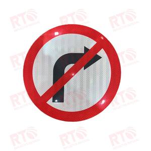 Özel alüminyum yüksek iyi yansıma işareti sonrası karayolu güvenliği uyarı trafik işaretleri ile yazdırılabilir yansıtıcı kaplama - Product Image 3