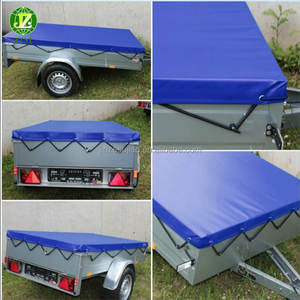 1000D Heavy Duty 750gsm 100% Polyester PVC Enduit Bâche Tissu Étanche Tente Extérieure pour <span class=keywords><strong>Remorque</strong></span> <span class=keywords><strong>Plate</strong></span> Couverture - Product Image 5