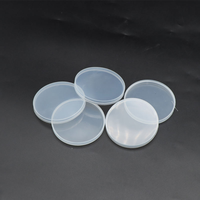 Capuchon en plastique transparent de 55 mm pour canette de soda, couvercle en plastique pour canette de soda, vente chaude de couvercles en plastique