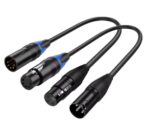 Câble serpent <span class=keywords><strong>XLR</strong></span> mâle <span class=keywords><strong>vers</strong></span> femelle 3 broches de haute qualité, gaine en PVC, microphone de studio professionnel, mélangeur audio, haut-parleur HiFi, <span class=keywords><strong>micro</strong></span> - Product Image 6