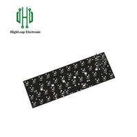 Rgb Tipe C terlaris yang dapat disesuaikan 40% 50% 60% 65% 75% Tkl 80% 100 Keyboard PCB RGB