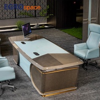 EGROspace Manager - Ensemble de bureau élégant pour directeur et PDG - Mobilier de luxe pour bureau de direction